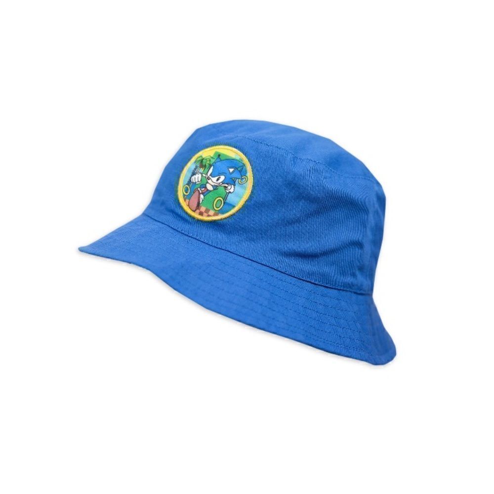 Sonic the Hedgehog Kids Reversible Bucket Sun Hat Summer